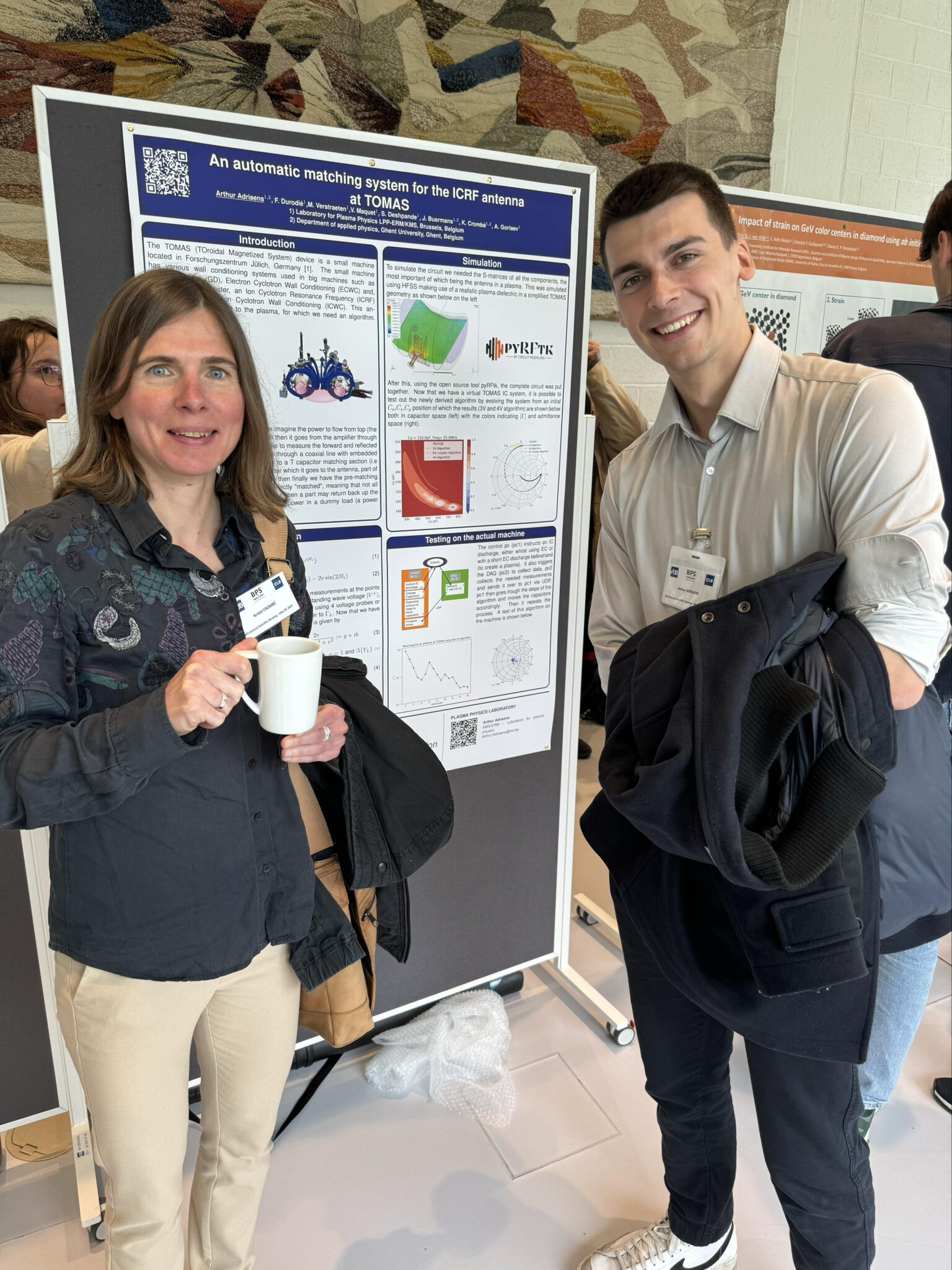 Scientific Meeting of the Belgian Physical Society: LPP was there ...